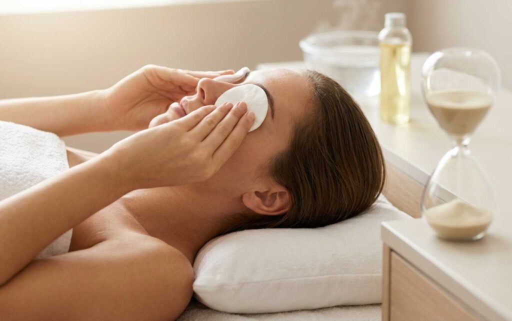 Duration of Removal of eyelash extesion