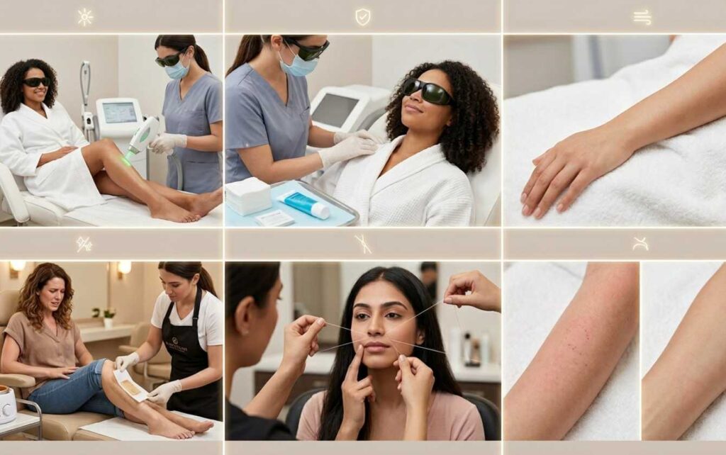 Laser Hair Removal in comparison to the other methods