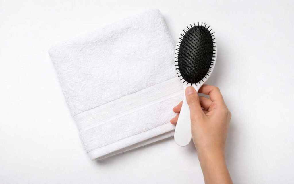 clean your hair tools