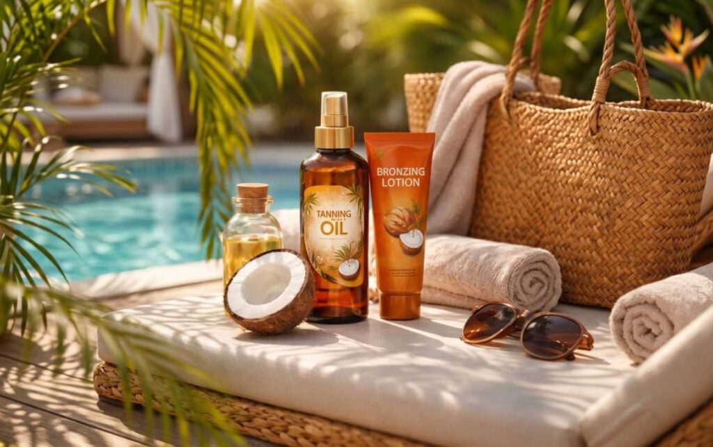 Use Tanning Oils or Lotions