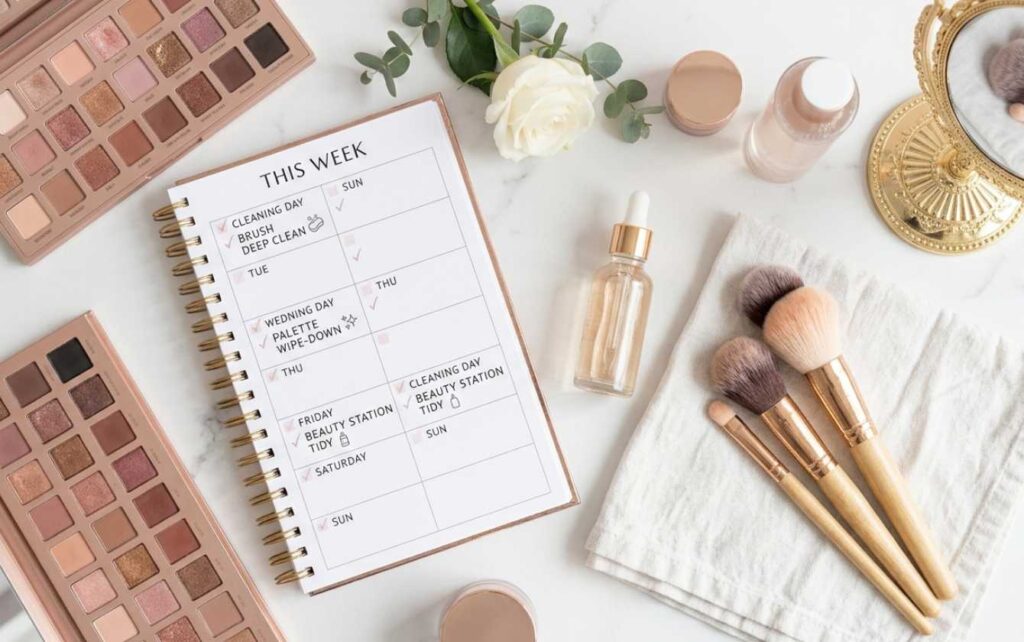 Washing Eyeshadow Brush: Frequency